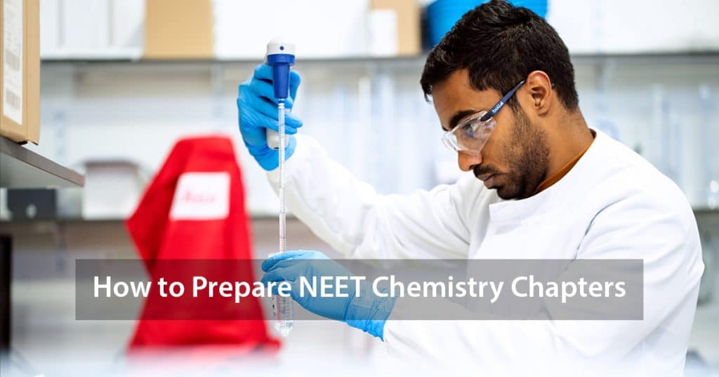 How to prepare chemistry chapters for NEET in four months