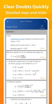 Step wise doubt clearance for neet & jee preparation