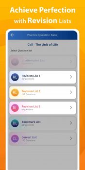 three step revision lists to boost accuracy while preparing with the best NEET & jee preparation app
